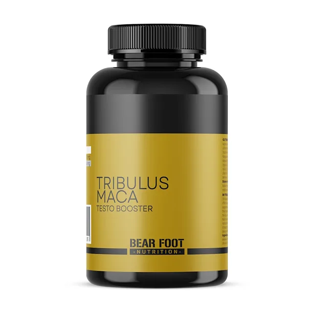 BEAR FOOT Tribulus maca stimulant testosteronu 120 kapslí