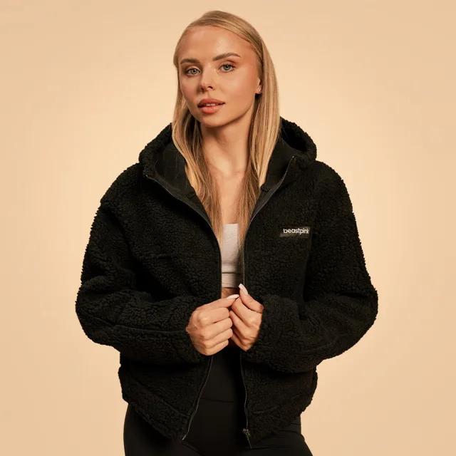 BeastPink Dámská bunda Hoodie Bliss Black