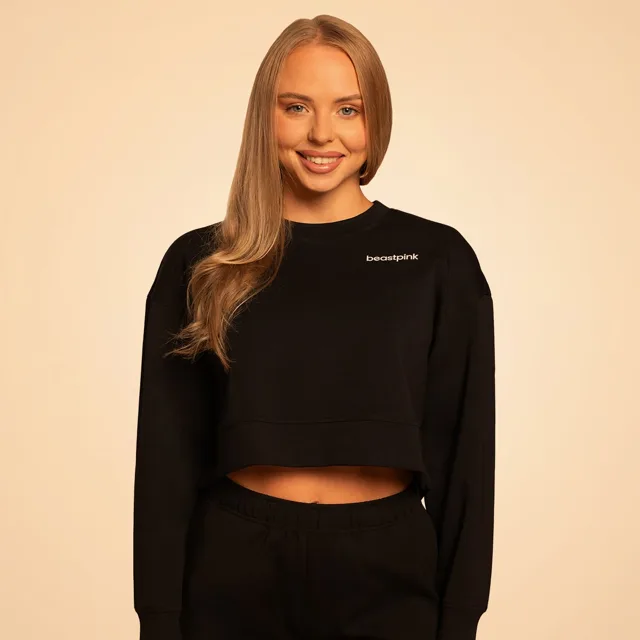 BeastPink Dámská mikina Grace Black