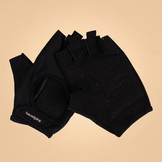 BeastPink Dámské fitness rukavice Hyper Black