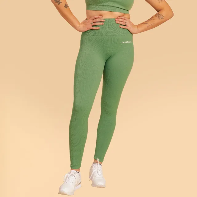 BeastPink Dámské legíny Hyper Olivine