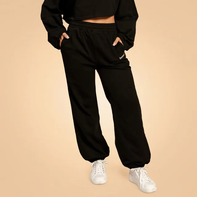 BeastPink Dámské tepláky Bliss Black