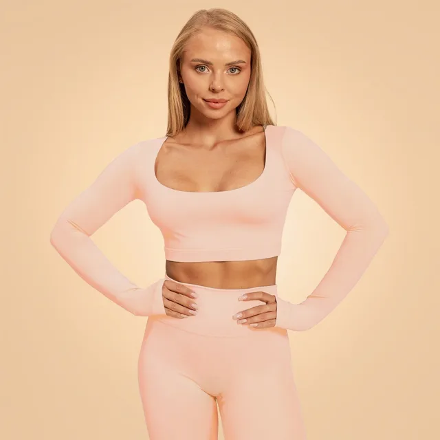 BeastPink Dámské triko Cropped Sense Pink