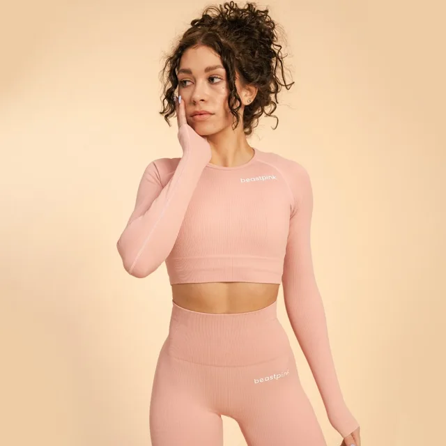 BeastPink  Dámské triko Hyper CropTop Pink