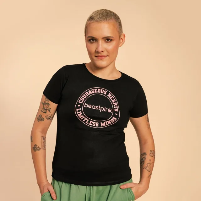 BeastPink Dámské triko Serenity Black