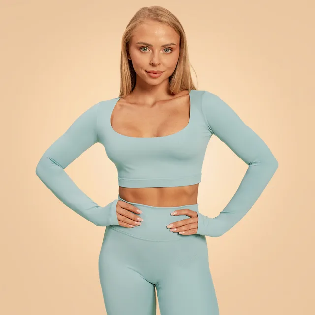 BeastPink Dámský sportovní top Sense Storm Blue