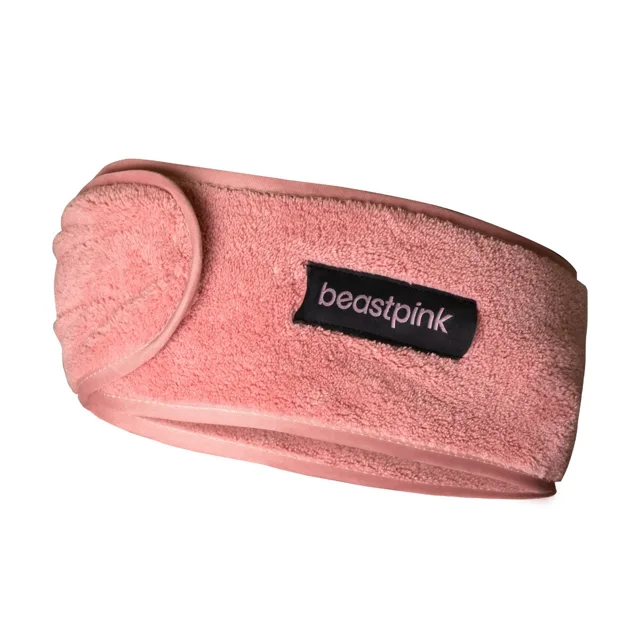 BeastPink Kosmetická čelenka Pink