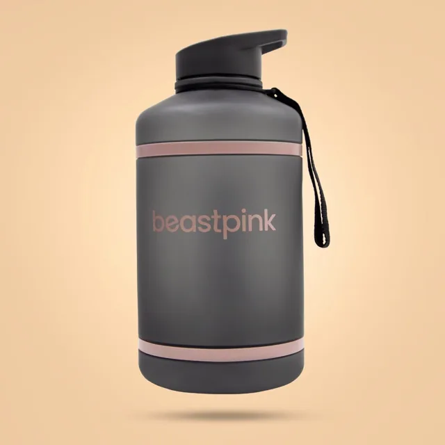 Beastpink Láhev Hyper Hydrator 2,2 l Grey