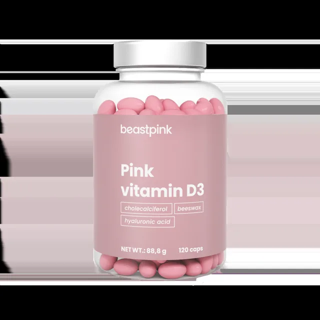BeastPink Pink Vitamín D3 2000 IU
