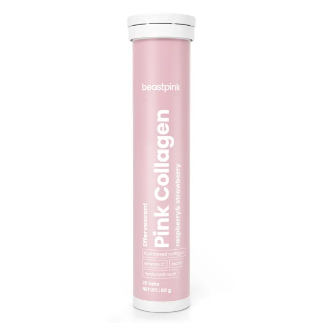BeastPink Šumivý Pink Collagen