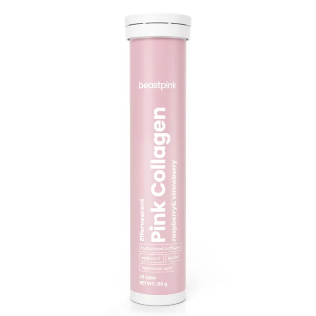 BeastPink Šumivý Pink Collagen