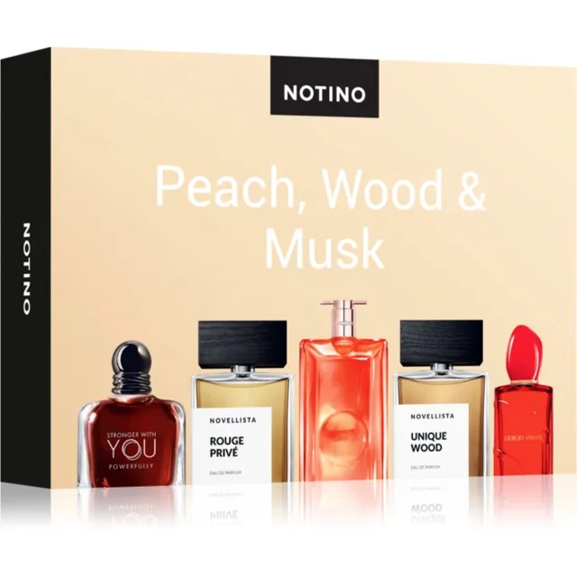 Beauty Discovery Box Notino Peach, Wood & Musk sada unisex