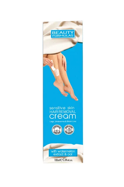 Beauty Formulas Depilační krém na citlivou pokožku 100 ml