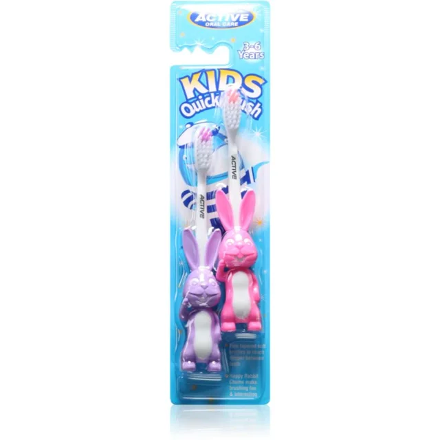 Beauty Formulas Kids zubní kartáčky pro děti 2 ks