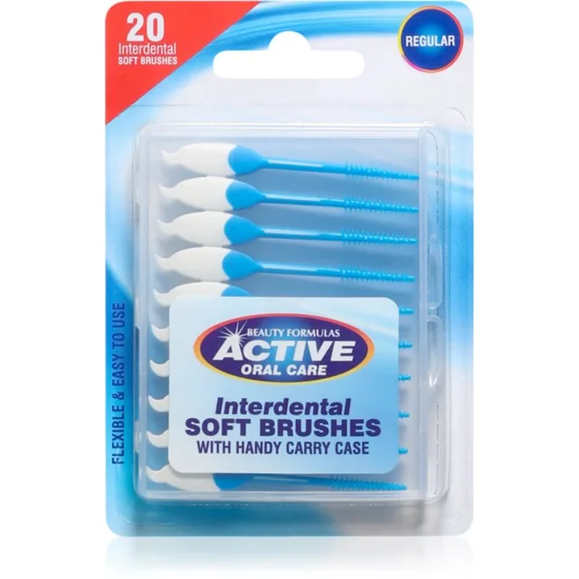 Beauty Formulas Oral Care mezizubní kartáčky 20 ks