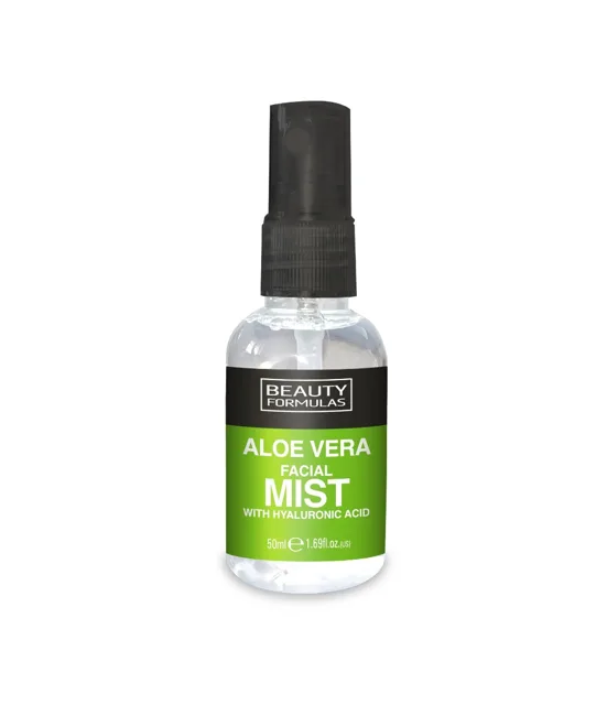 Beauty Formulas Pleťová mlha s aloe vera 50 ml