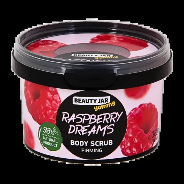 Beauty Jar Tělový peeling Raspberry Dreams 360 g
