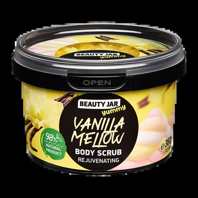 Beauty Jar Tělový peeling  Vanilla Mellow 360 g