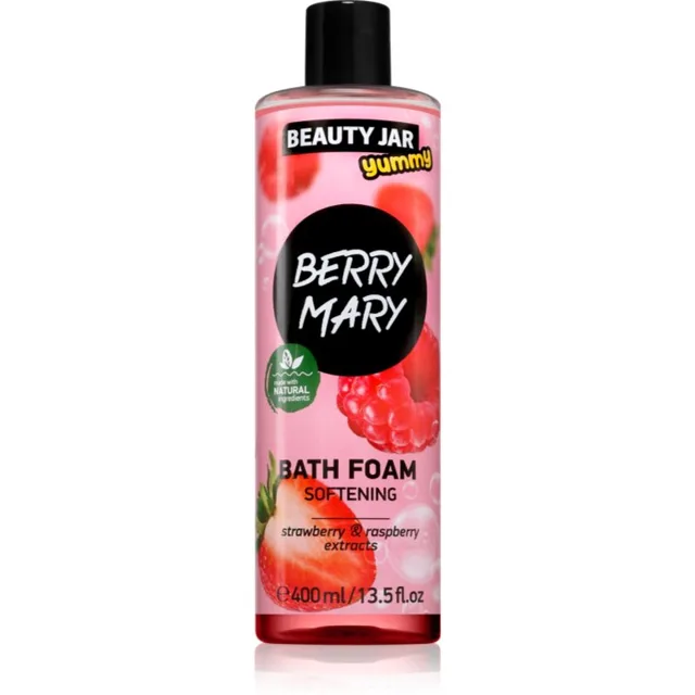 Beauty Jar Yummy Berry Marry zjemňující pěna do koupele 400 ml
