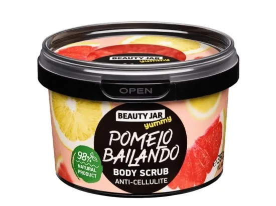BEAUTY JAR Yummy Pomelo Bailando tělový peeling 360 g