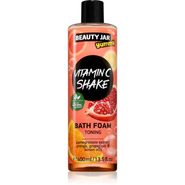 Beauty Jar Yummy Vitamin C Shake pěna do koupele 400 ml