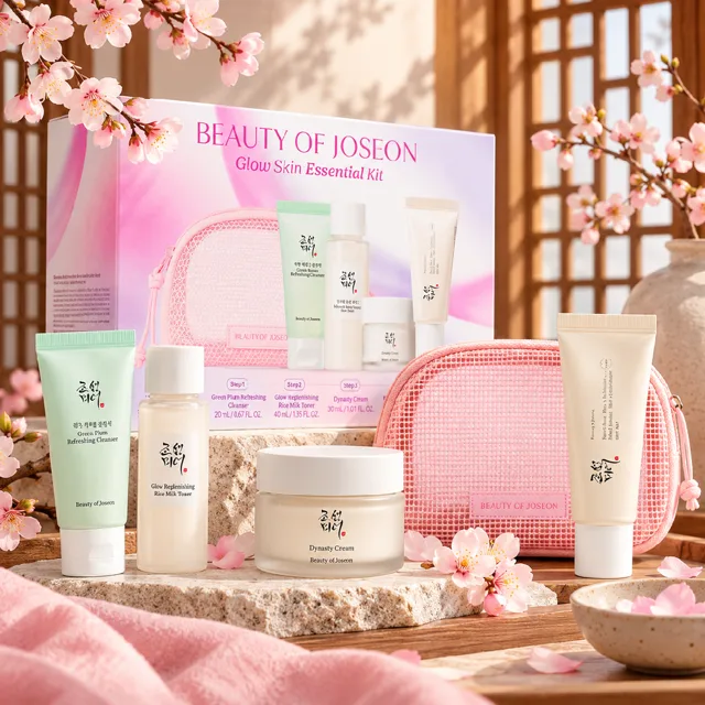 Beauty of Joseon - Glow Skin Essential Kit  - Dárková rozjasňující sada  - 4 ks