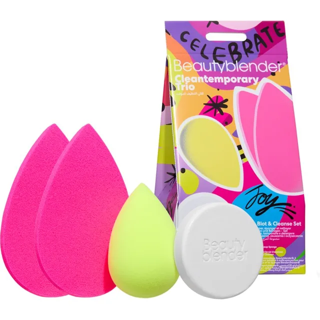 beautyblender® Holiday Cleantemporary Trio Set - Blend, Blot & Cleanse dárková sada
