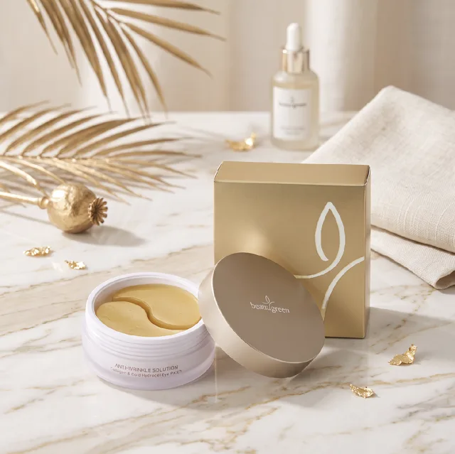 Beauugreen - Collagen & Gold Hydrogel Eye Patch - Hydrogelové polštářky pod oči s kolagenem - 60ks/100ml