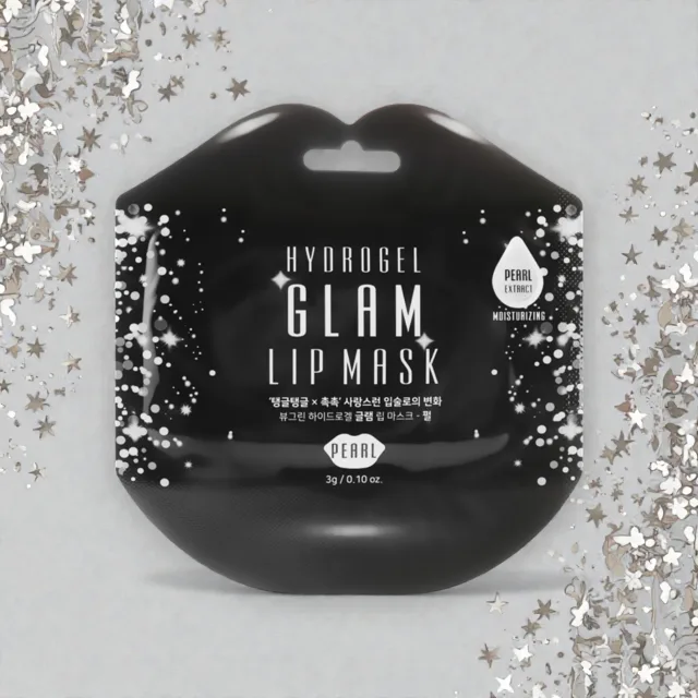 Beauugreen - Glam Lip Mask Pearl - Hydrogelová maska na rty - 1ks