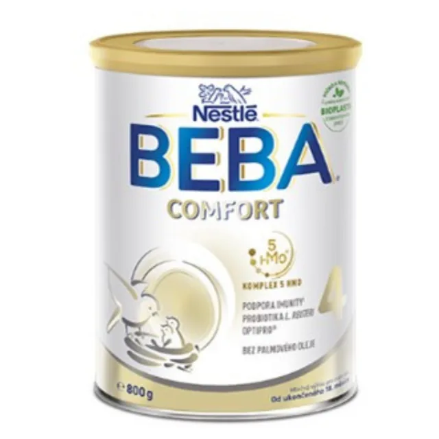BEBA COMFORT 4 Pokračovací mléko od ukončeného 18. měsíce 800 g