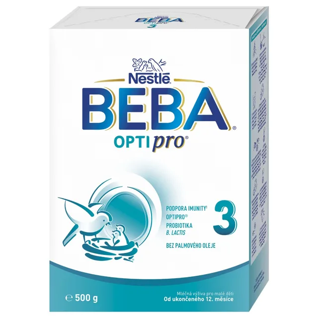 BEBA OPTIPRO 3 Batolecí mléko 500 g