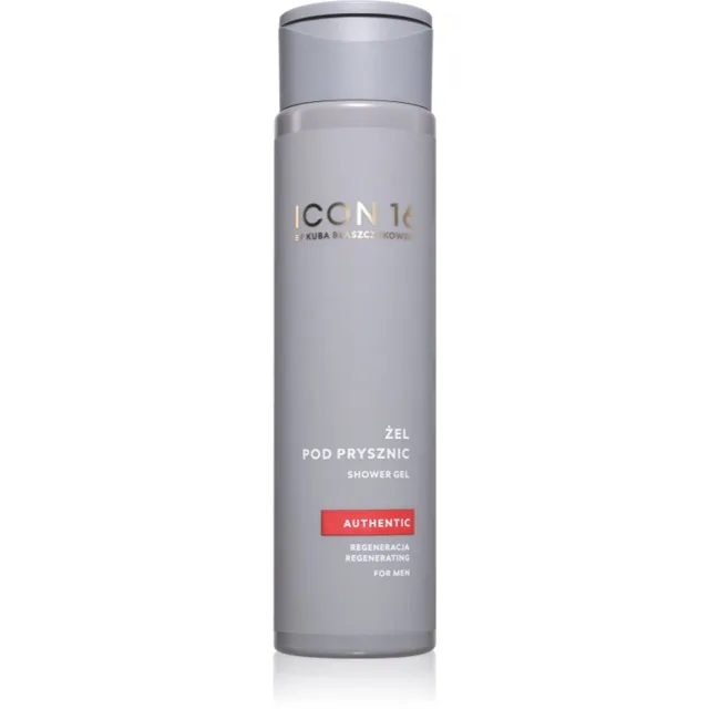 beBIO ICON16 Authentic regenerační sprchový gel pro muže 300 ml