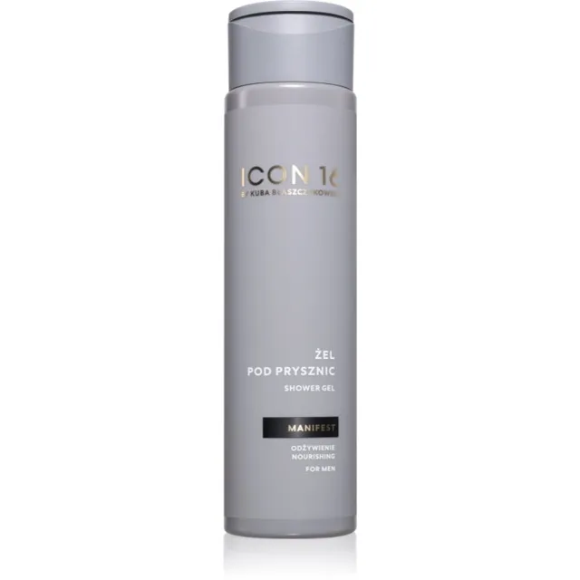 beBIO ICON16 Manifest vyživující sprchový gel pro muže 300 ml