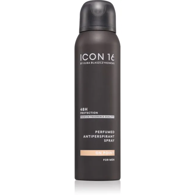 beBIO ICON16 On Point antiperspirant ve spreji pro muže 150 ml