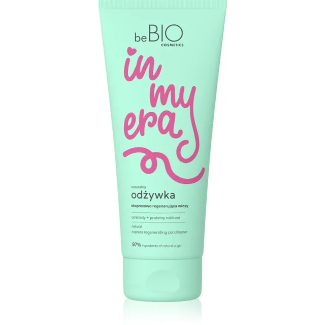 beBIO In My Era Natural Express Hair Repair regenerační kondicionér pro suché a poškozené vlasy 200 ml