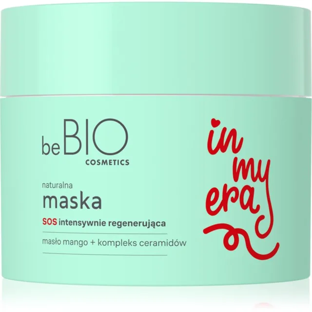 beBIO In My Era Natural SOS intenzivní regenerační maska na vlasy 250 ml