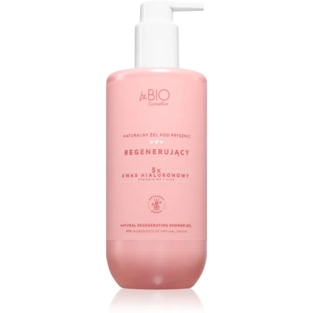 beBIO Natural Regenerating Shower Gel regenerační sprchový gel 350 ml