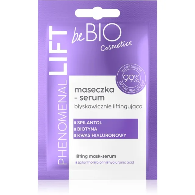 beBIO Phenomenal Lift vyhlazující liftingové sérum a maska v jednom 10 ml