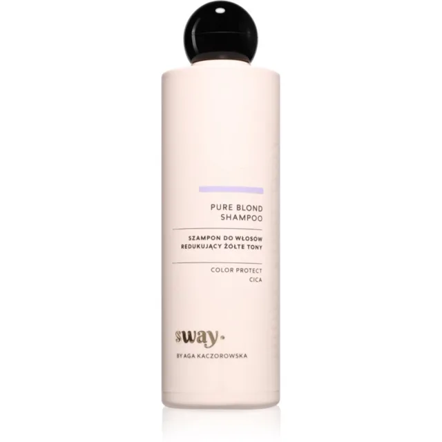 beBIO SWAY Pure Blond šampon proti žlutým tónům 300 ml