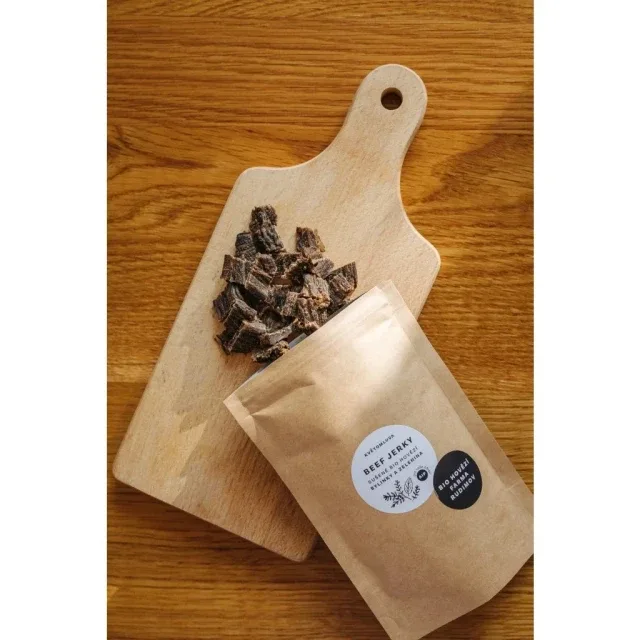 Beef jerky - Bio hovězí bylinky a zelenina 25 g