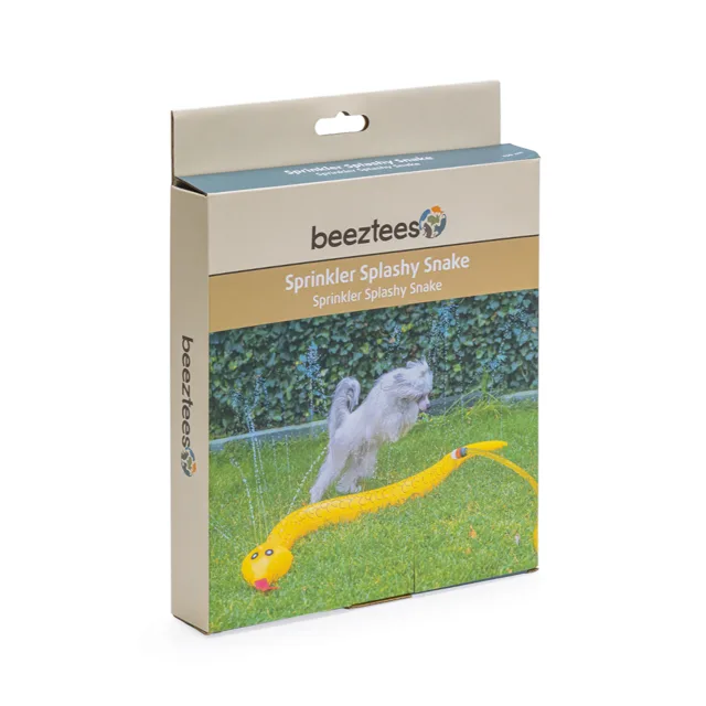 beeztees hračka pro psy had Splashy, žlutá - D 150 cm