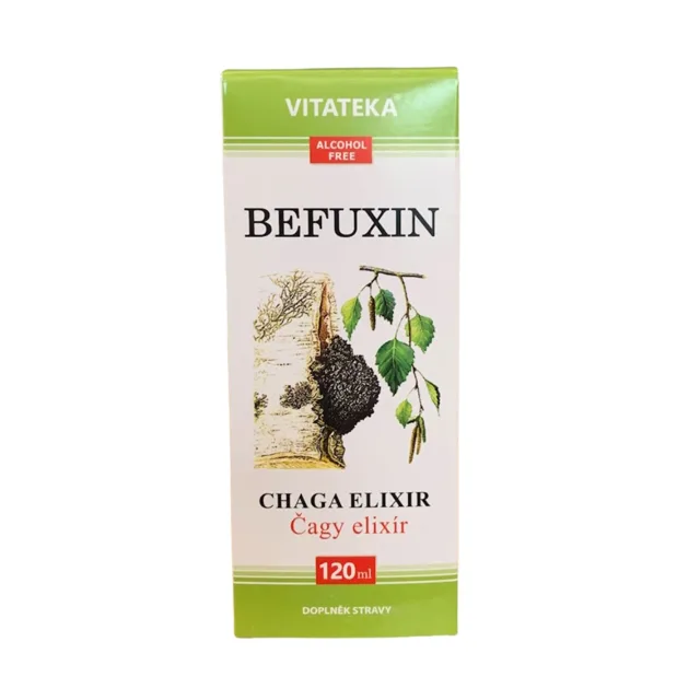 Befuxin – extrakt z čagy – 120 ml – Vitateka
