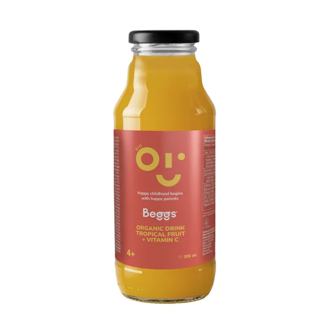 Beggs BIO Nápoj tropické ovoce 4m+ 300 ml