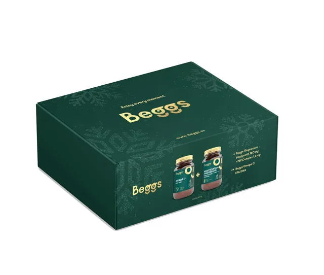 Beggs Energy and Resistance Omega 90 kapslí + Magnesium 60 kapslí
