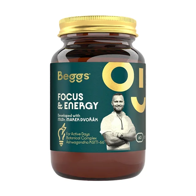BEGGS Focus and Energy by Marek Dvořák 60 kapslí
