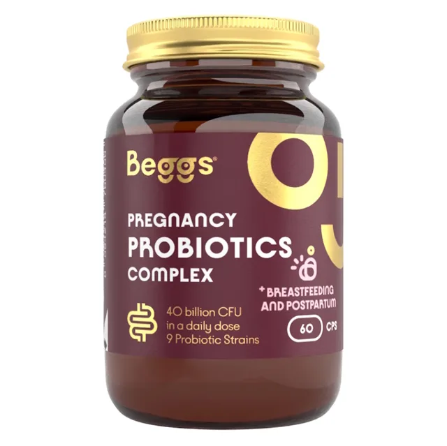 BEGGS Pregnancy Probiotics Complex 60 kapslí