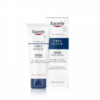 BEIERSDORF Eucerin UreaRepair noční krém na obličej 50 ml