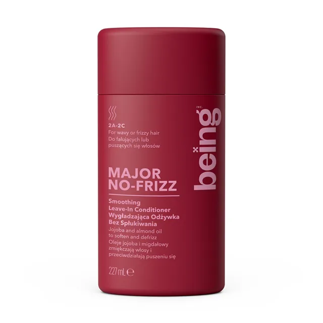 BEING Kondicioner bezoplachový Major No-Frizz, 227 ml