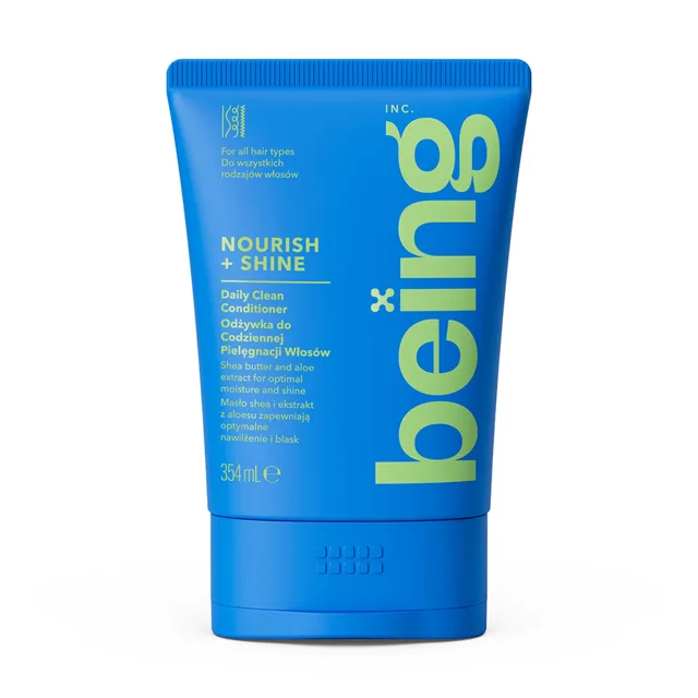 BEING Kondicionér pro vyživení a lesk Nourish+Shine, 354 ml