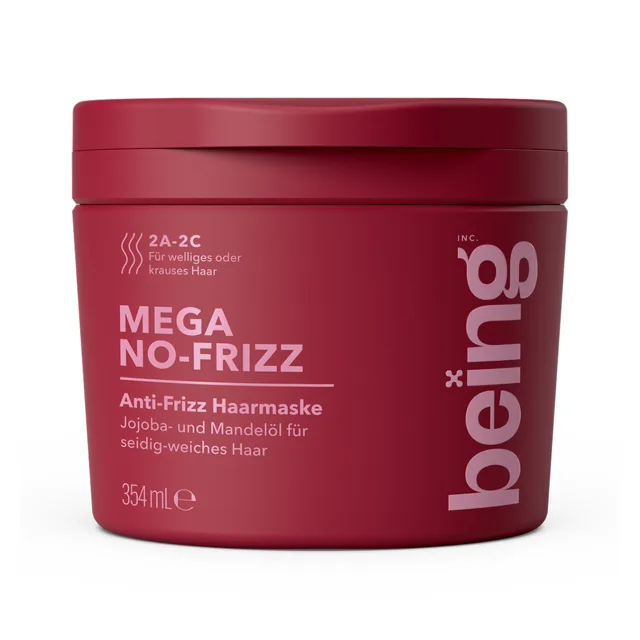 BEING Mega maska proti krepatění vlasů, 354 ml